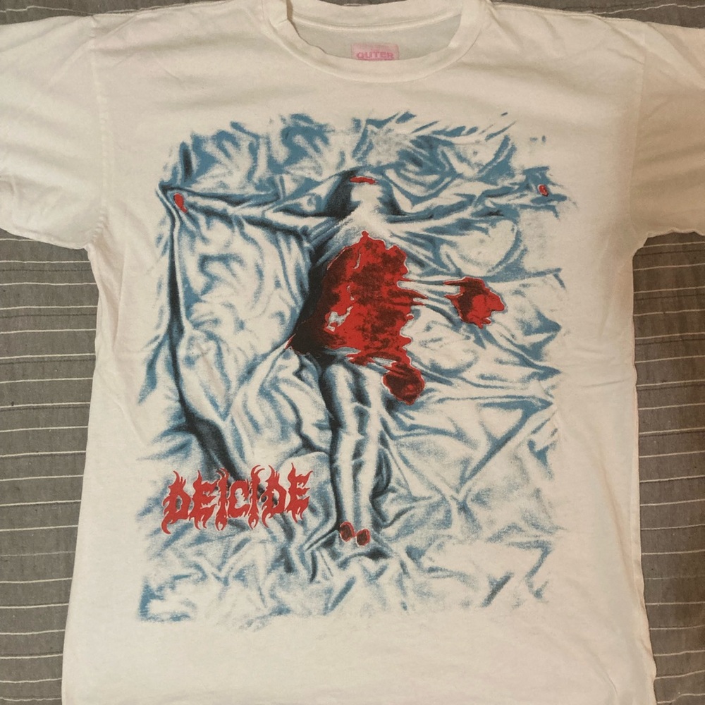 Deicide Once Upon the Cross Outer Garments Merch Shirt